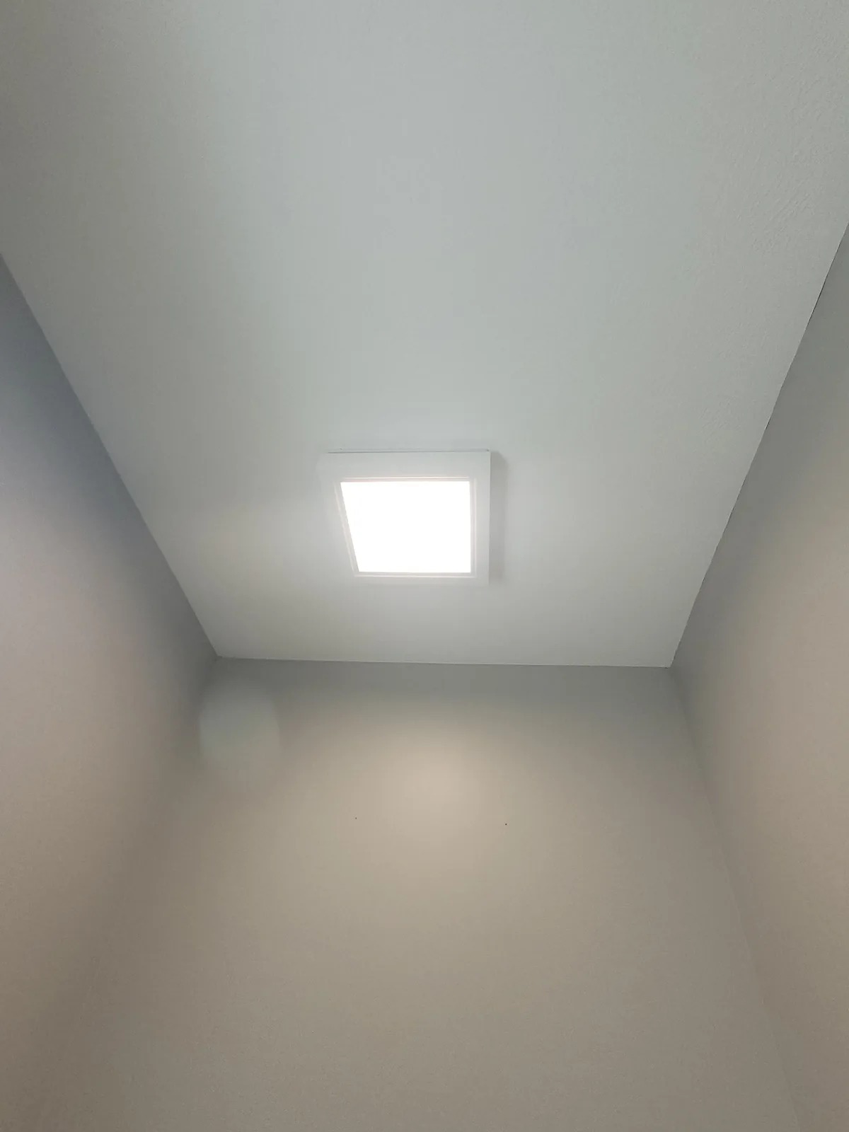 Bargersville ceiling fan replacement — AFTER — clean new install